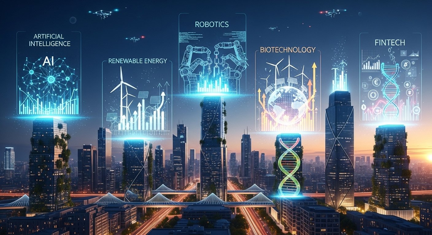 Emerging industries for 2026 investment growth