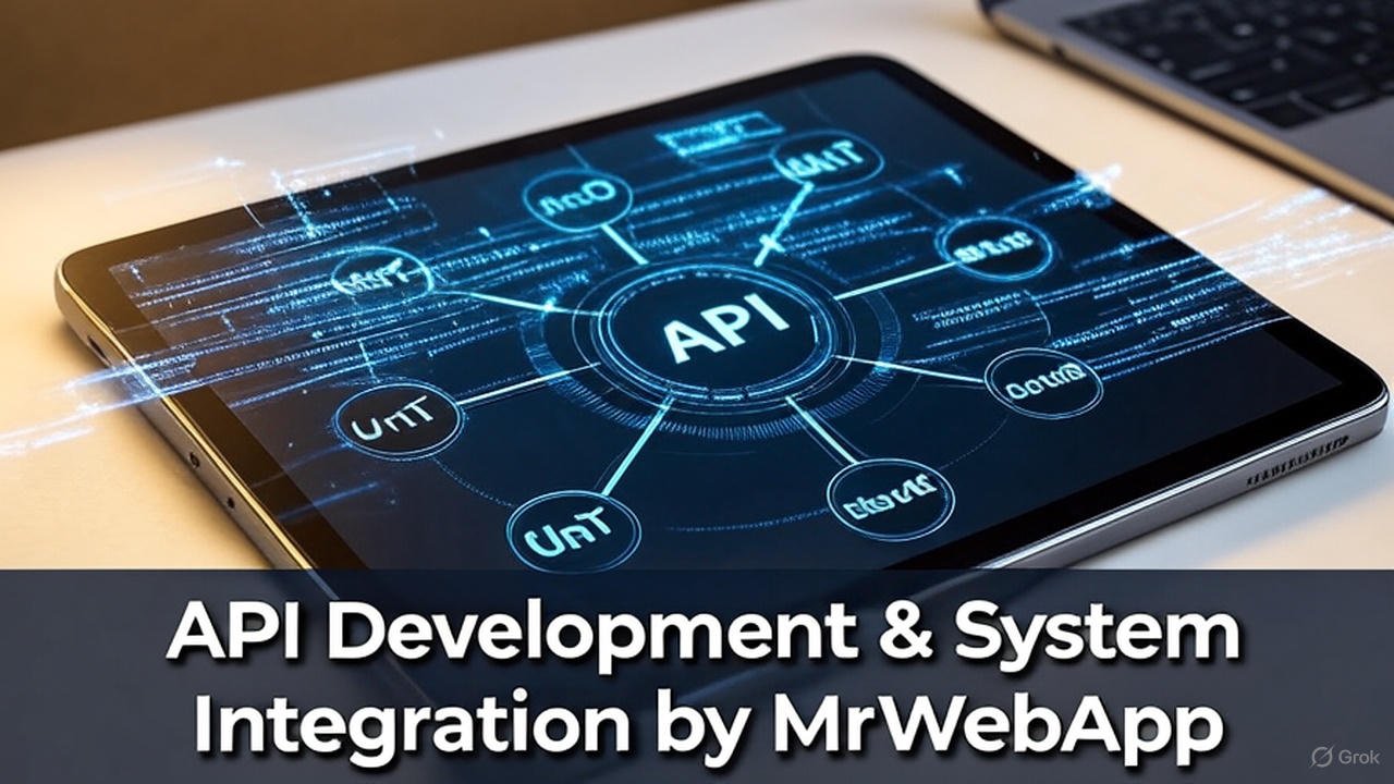 API Development & System Integration by MrWebApp.
