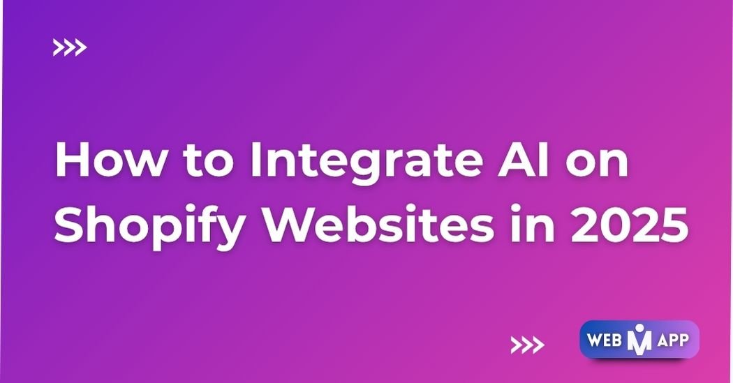 AI integration on Shopify websites in 2025