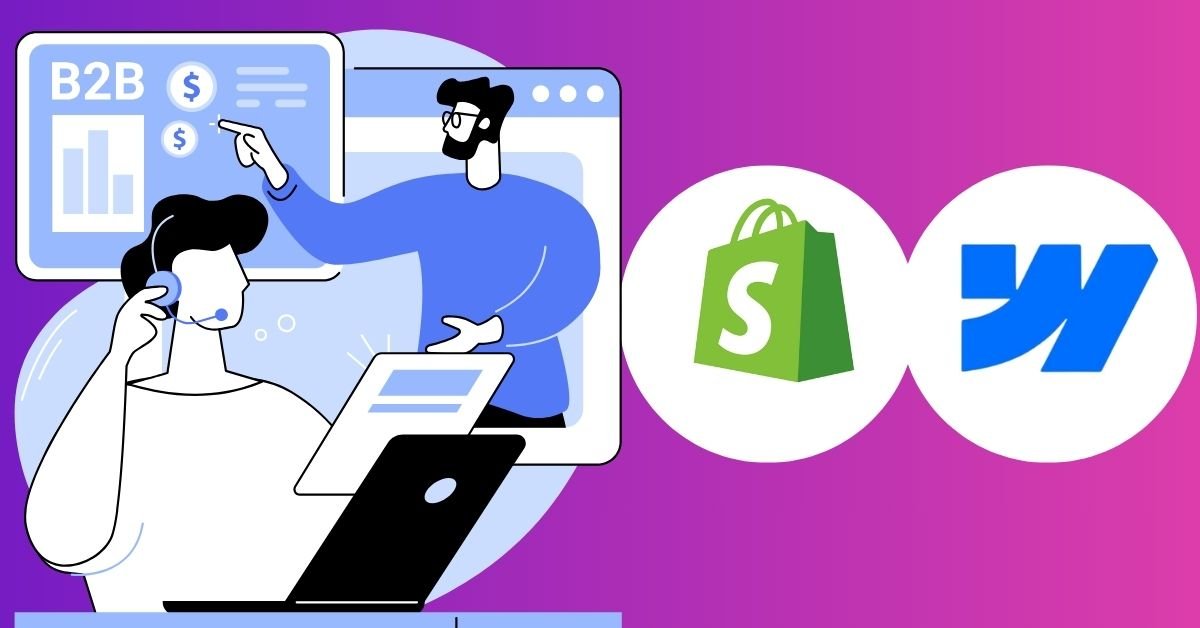 Webflow vs Shopify pricing comparison for scaling stores 2025