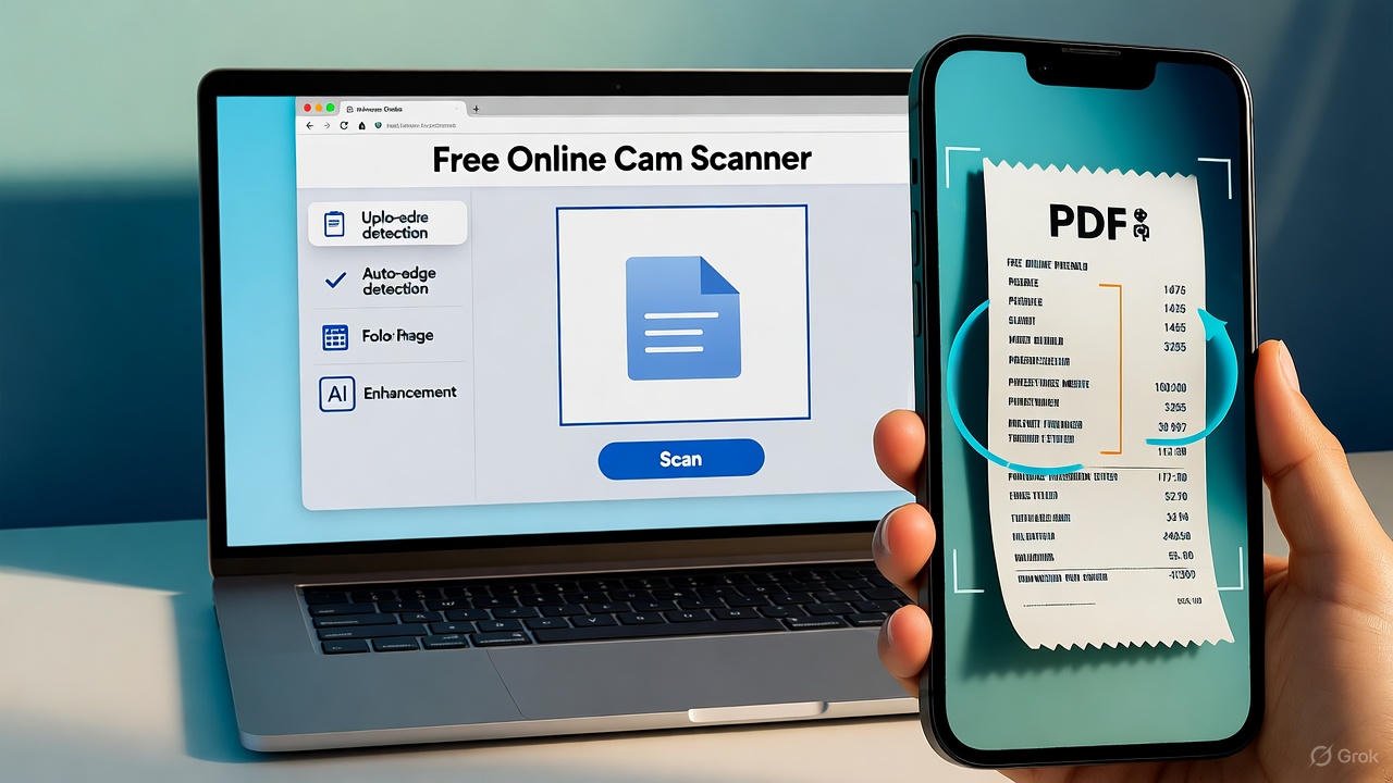 Step-by-step guide to using free online cam scanner in browser
