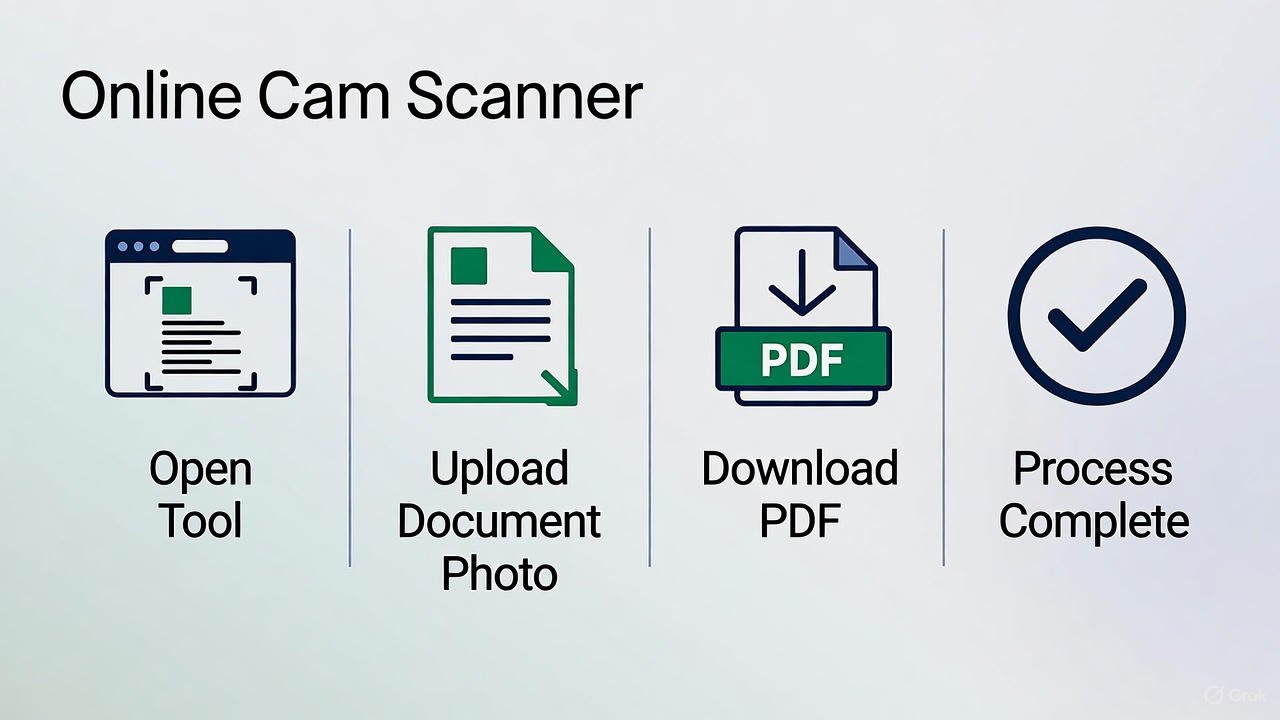 Step-by-step guide to using free online cam scanner in browser